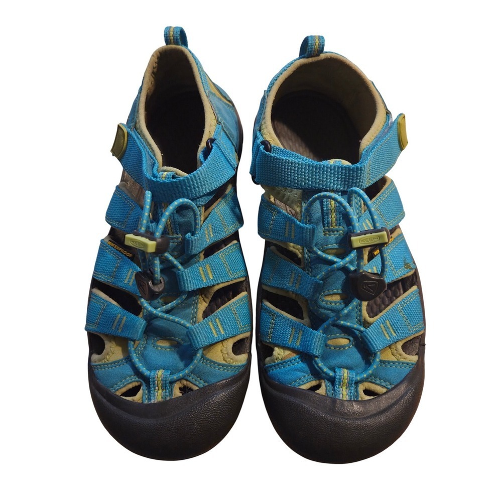 KEEN Newport H2 Waterproof Water Hiking Trail Sandals Blue Youth Size 5